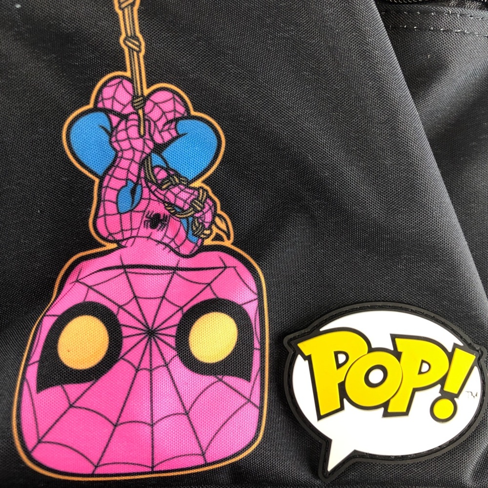 Funko Marvel Spider Man Blacklight Backpack Target - Picture 11 of 13